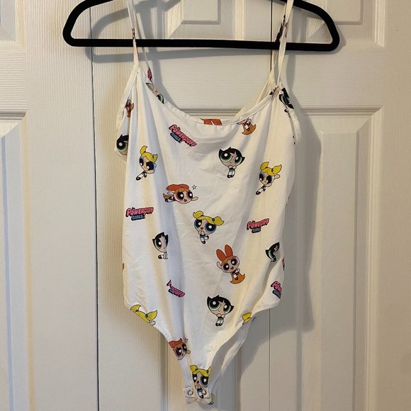 NWOT Bershka Powerpuff Girl Bodysuit size Large - Picture 5 of 7